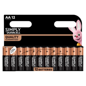 S18450 Duracell AA Simply -  6
