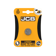S5345 JCB CR2016 Lithium Coin Cell -  1