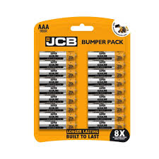 S18754 JCB AAA Alkaline - Bumper  18