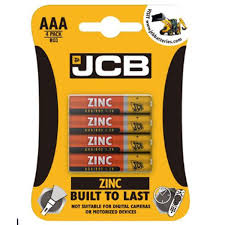 S5327 JCB AAA Zinc Batteries -  4