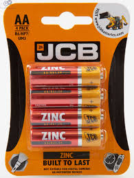 S6587 JCB AAA Zinc Batteries -  4+4