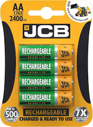 S5350 JCB AA 2400mAh Rechargeable -  4