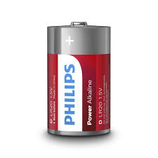 S13121 Philips D Size Power Alkaline -  2 (Without Inner Box)