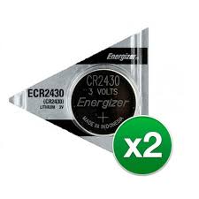 S9536 Energizer CR2430 Lithium Coin Cell - 2
