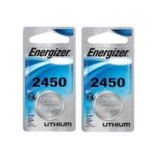 S9535 Energizer CR2450 Lithium Coin Cell - 2