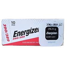 S65 Energizer 390/389 Silver Oxide Coin Cell -  10