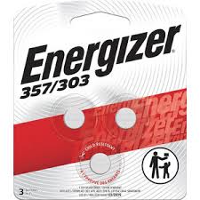 S37 Energizer 357/303 Silver Oxide Coin Cell -  1