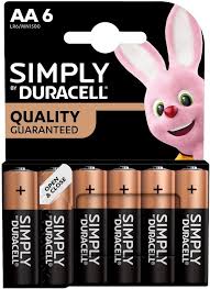 S18451 Duracell AAA Simply -  6