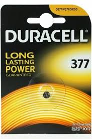 S5706 Duracell D377 1.5V Silver Oxide -  1