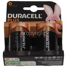 S18714 Duracell D Size Plus Power +100% -  2