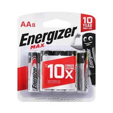 S9337 Energizer AA Alkaline Power -  8