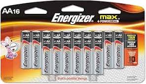 S30094 Energizer AA Max Alkaline -  16