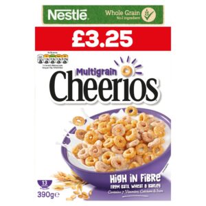 Nestlé Cheerios Multigrain Breakfast Cereal 390g