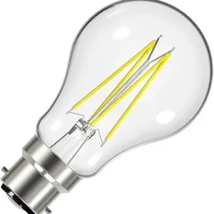 S12857 Energizer LED Filament GLS B22 (BC) 1,050lm 8W 2,700K (Warm White), Box of 1