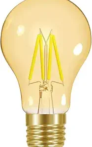 S12860 Energizer LED Filament Gold GLS E27 (ES) 440lm 4W 2,200K (Warm White), Box of 1