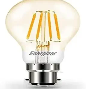 S12862 Energizer LED Filament GLS B22 (BC) 470lm 4W 2,700K (Warm White), Box of 1