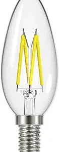 S12869 Energizer LED Filament Candle E14 (SES) 470lm 4W 2,700K (Warm White), Box of 1