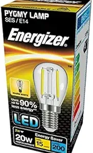 S13561 Energizer LED Filament Pygmy E14 (SES) 240lm 2W 2,700K (Warm White), Box of 1