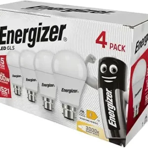 S14423 Energizer LED GLS B22 (BC) 1,521lm 13.5W 3,000K (Warm White), Box of 1