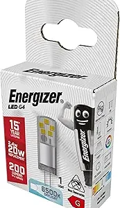S18747 Energizer LED G4 215lm 1.8W 6,500K (Daylight), Box of 1