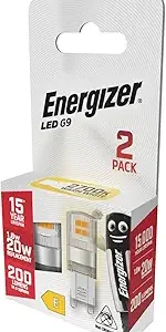 S29489 Energizer LED G9 200lm 1.8W 2,700K (Warm White), Box of 2