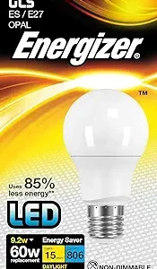 S8981 Energizer LED GLS E27 (ES) 806lm 7.3W 6,400K (Daylight), Box of 1