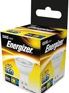 S9407 Energizer LED GU10 450lm 4.8W 6,500K (Daylight), Box of 1